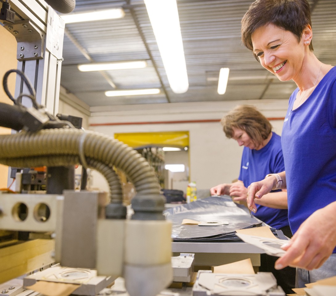 Produktion, Konfektion und Verpackung